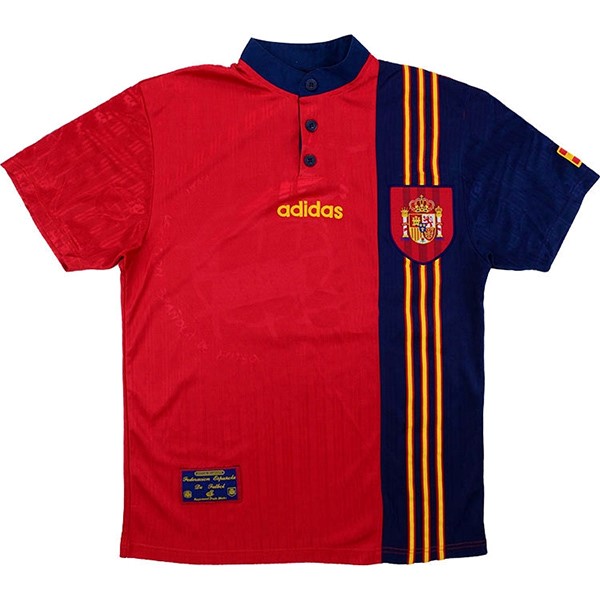 Authentic Camiseta España 1ª Retro 1996 Rojo